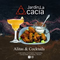 Alitas y cocteles